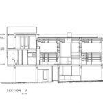 Lovell Beach House by Rudolf Schindler plan