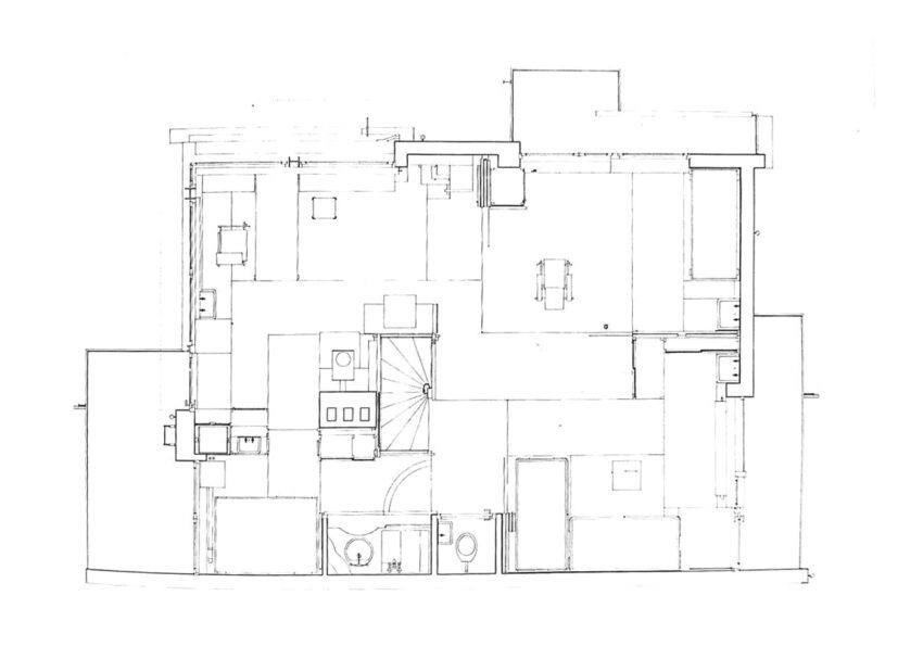 The Schroder House by Gerrit Rietveld ArchEyes plan