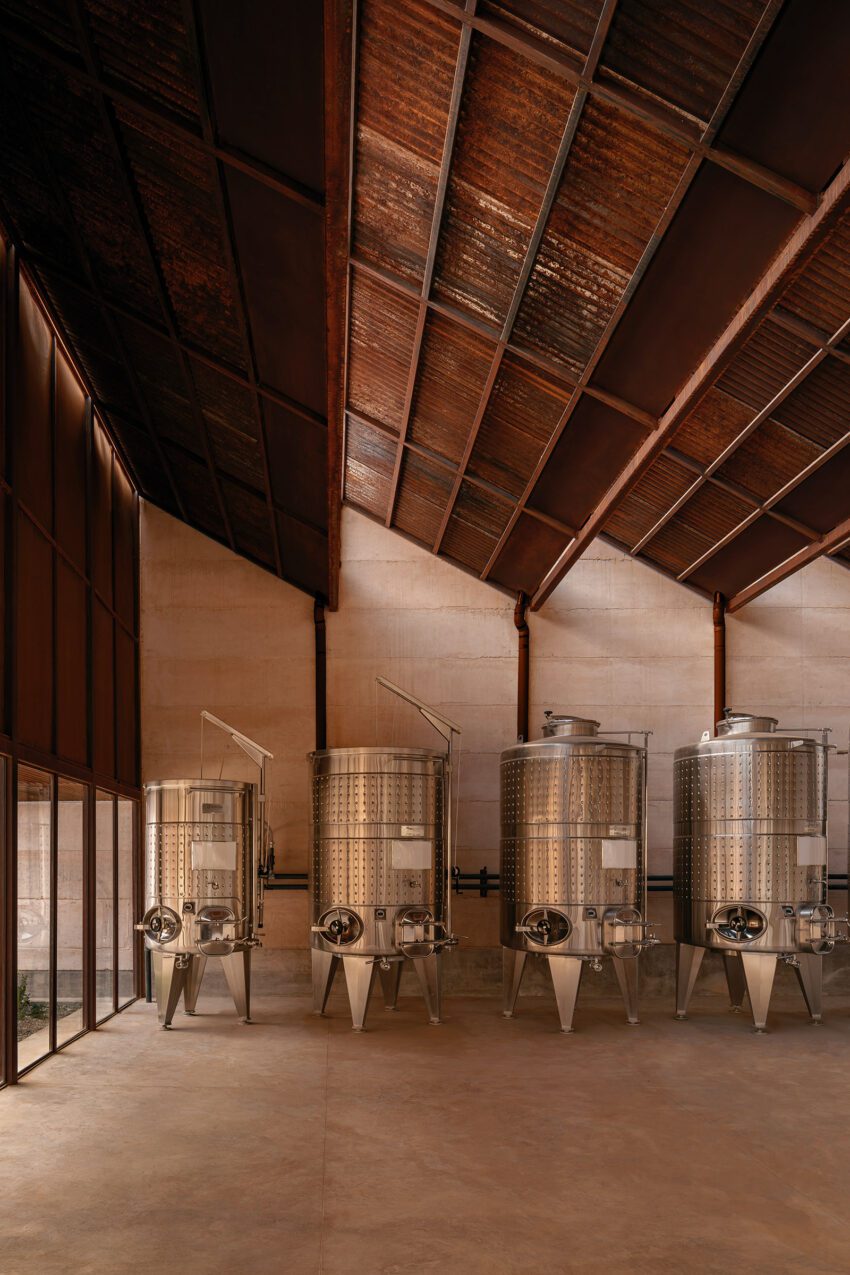 Winery Tierra Tinta in Mexico by COA Arquitectura Cesar Bejar ArchEyes