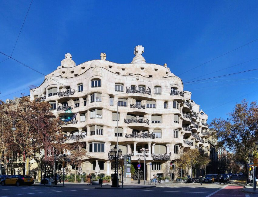 joe planas La Casa Mila by Antoni Gaudi Modernist Architecture ArchEyes unsplash
