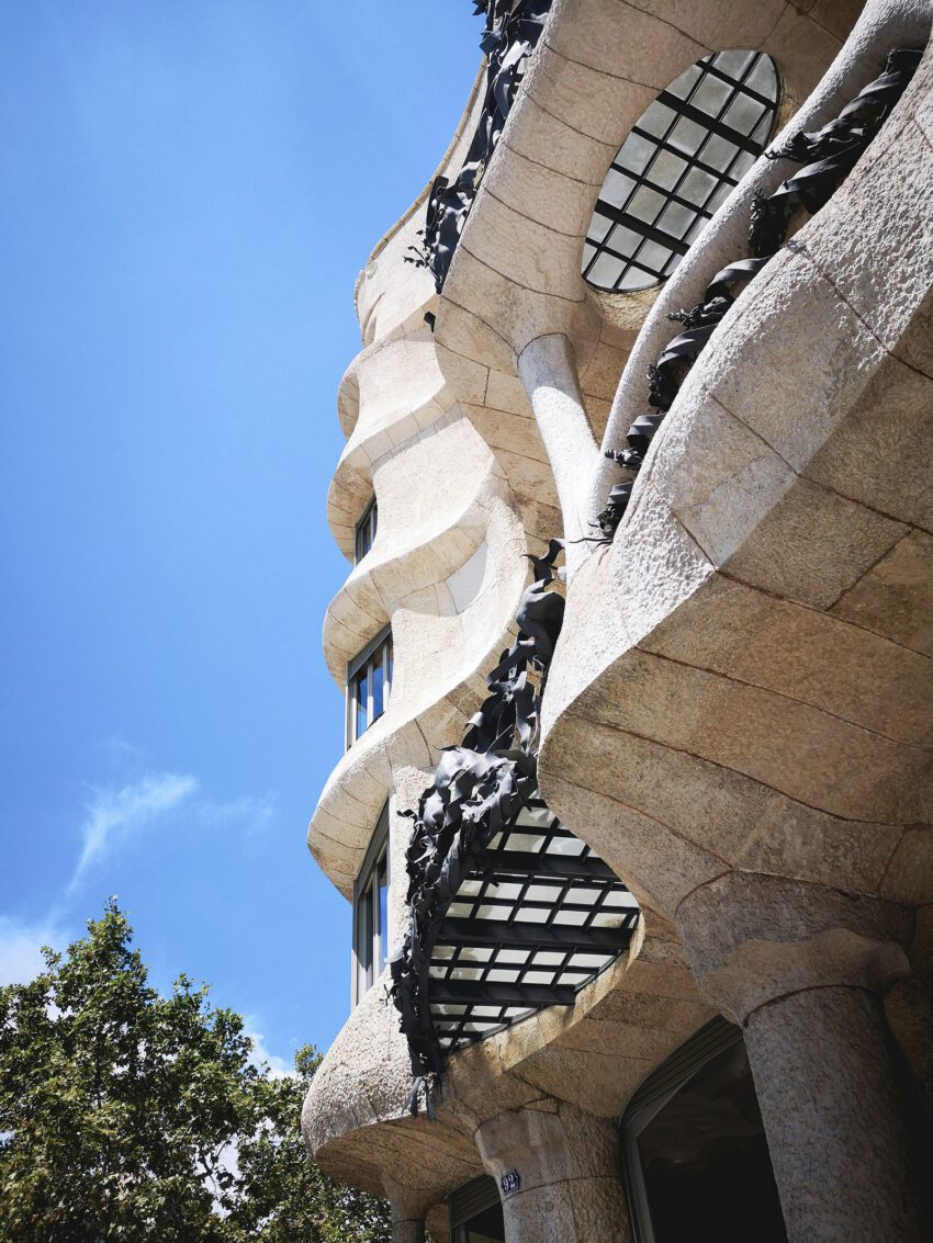 pia fuhst La Casa Mila by Antoni Gaudi Modernist Architecture ArchEyes