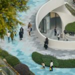 Chengdu MixC Public Plaza Renovation by Zaha Hadid and FLO Landscape Design Nancy Studio