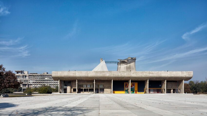 Palace of the Assembly in Chandigarh by Le Corbusier Cemal