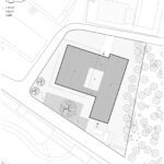 Villagers Home in Wanghu Village by UAD Zhao Qiang Site plan UAD