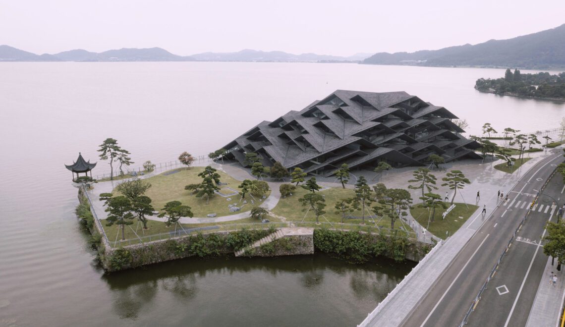 The Hanling Museum of Art by Kengo Kuma Chaofan Kang