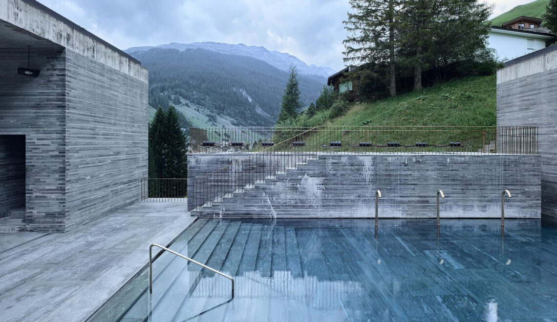 peter zumthor morphosis architects thom mayne fabrice fouillet thermes vals at hotel ()