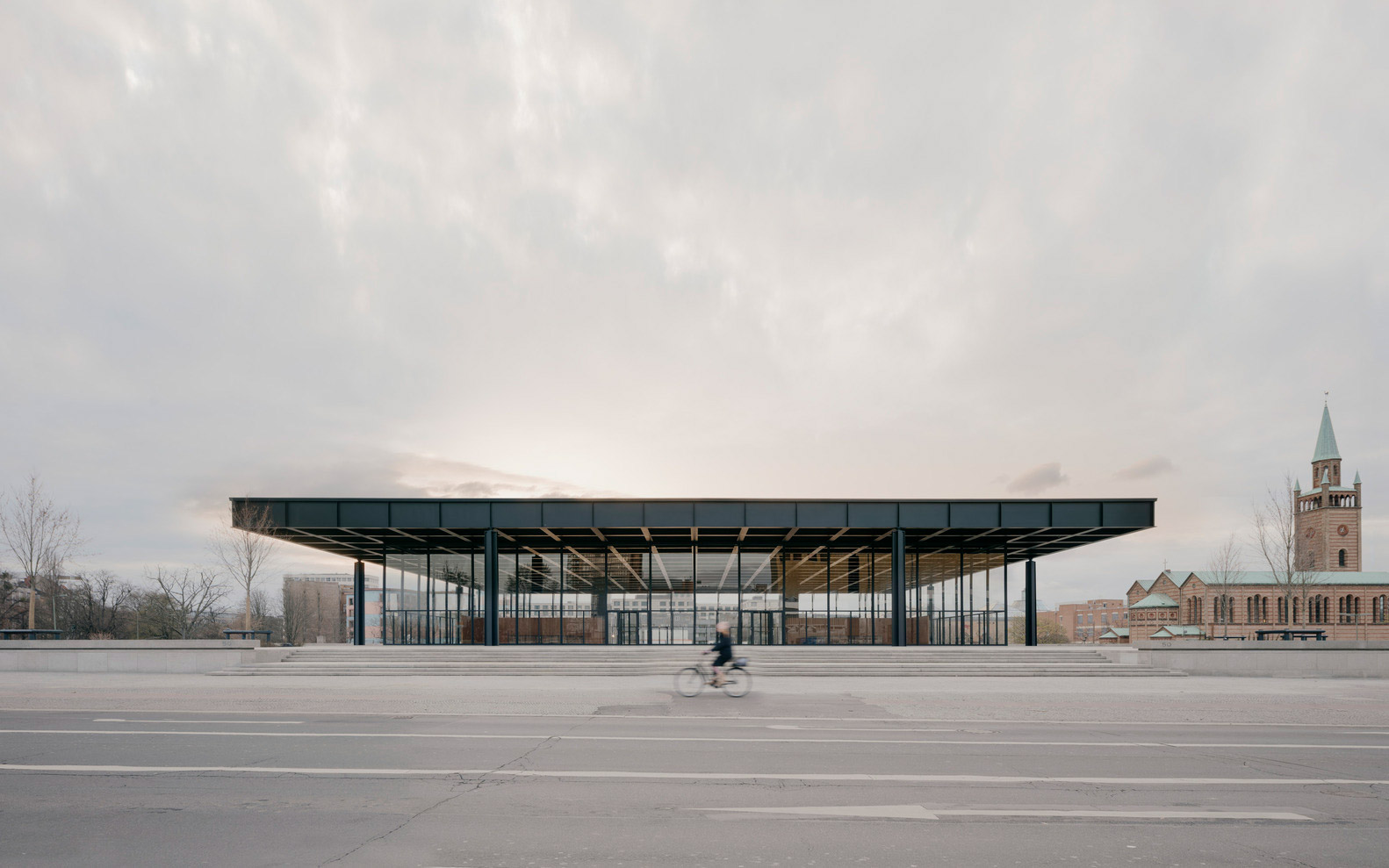 Neue National Gallery by Mies van der Rohe & David Chipperfield’s Renovation